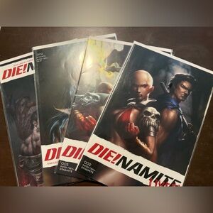 4 Dynamite Dice Man Comic Set -